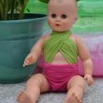 Baby Bathing Suit Pink and ..