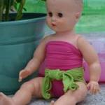 Baby Bathing Suit Pink and ..